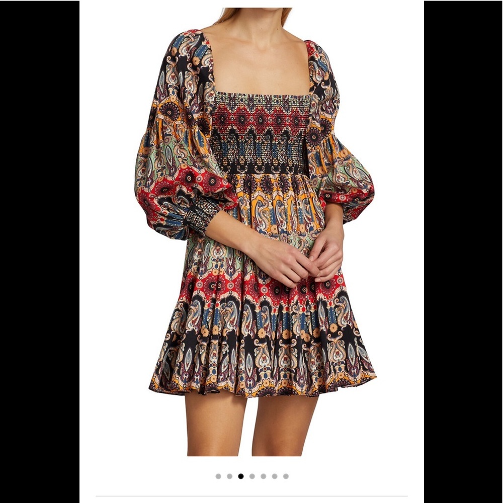 ALICE + OLIVIA NOW & FOREVER TANGERINE DRESS NWT